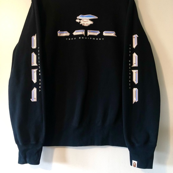 A Bathing Ape Tech Equipment Crew Neck - Picture 2 of 7
